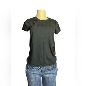 Polo by Ralph Lauren Black Fitted Short Sleeve T-Shirt